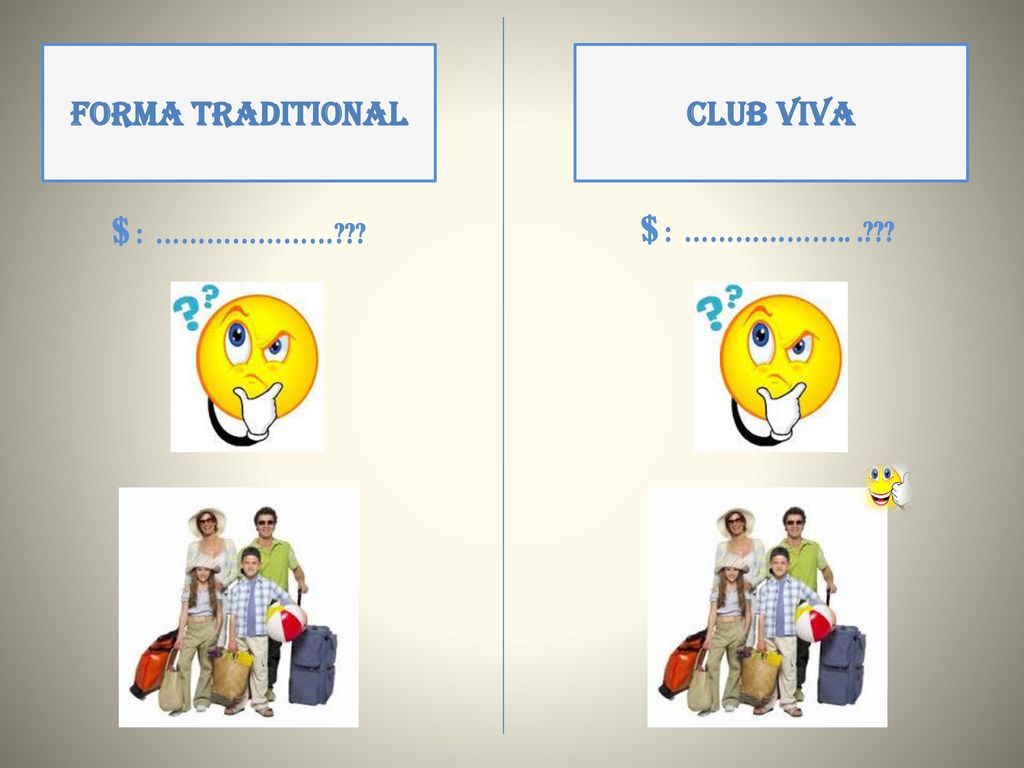 Forma Traditional Club Viva $ : ………………… $ : ……………….. .