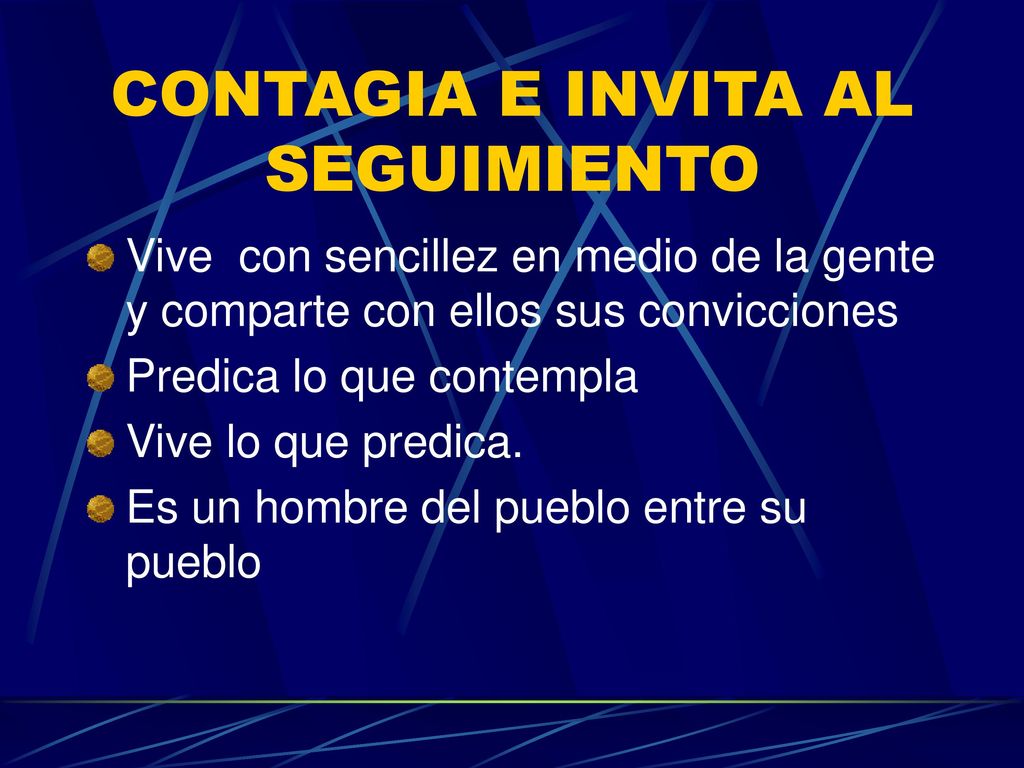 CONTAGIA E INVITA AL SEGUIMIENTO