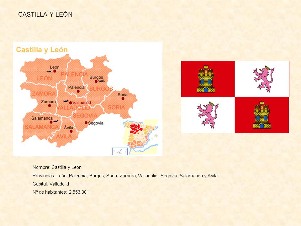 CASTILLA Y LEÓN Nombre: Castilla y León