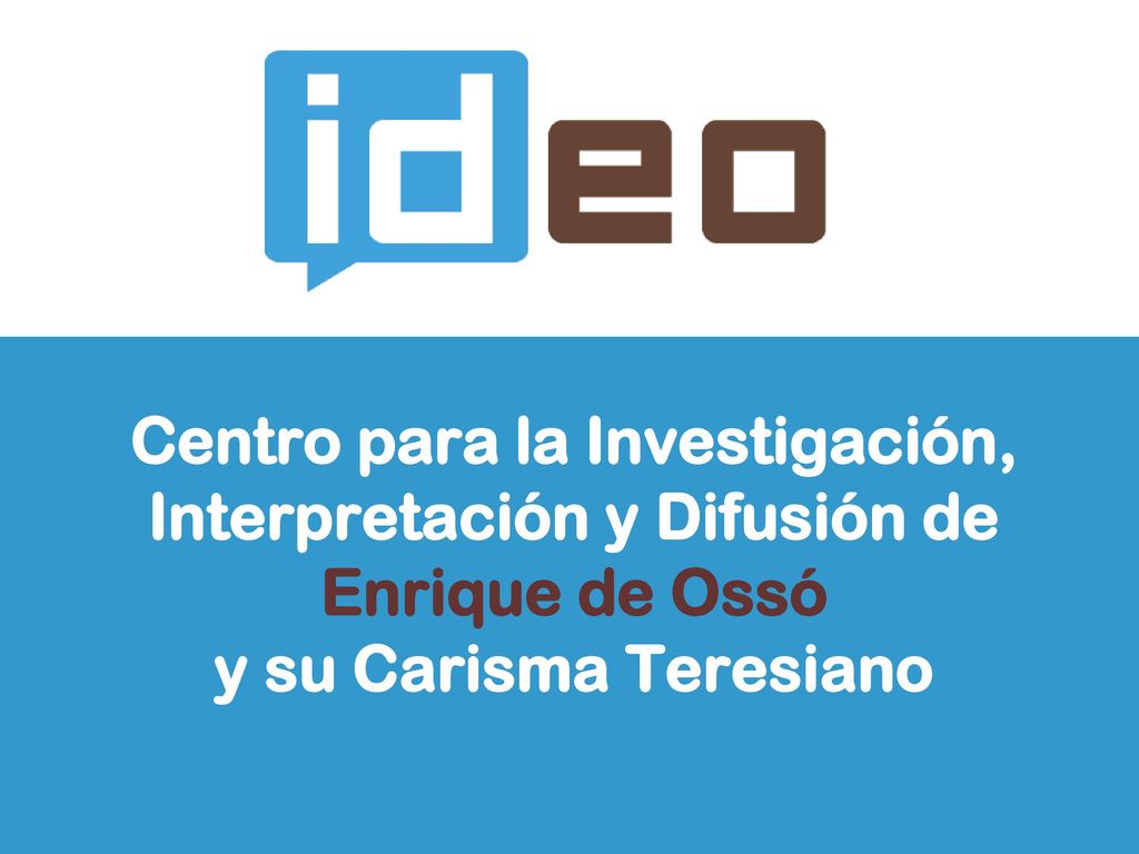 Centro para la Investigación, Interpretación y Difusión de Enrique de Ossó y su Carisma Teresiano