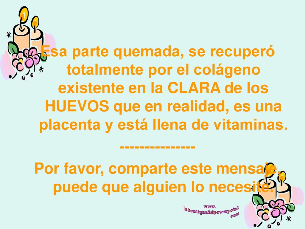 Por favor, comparte este mensaje, puede que alguien lo necesite.