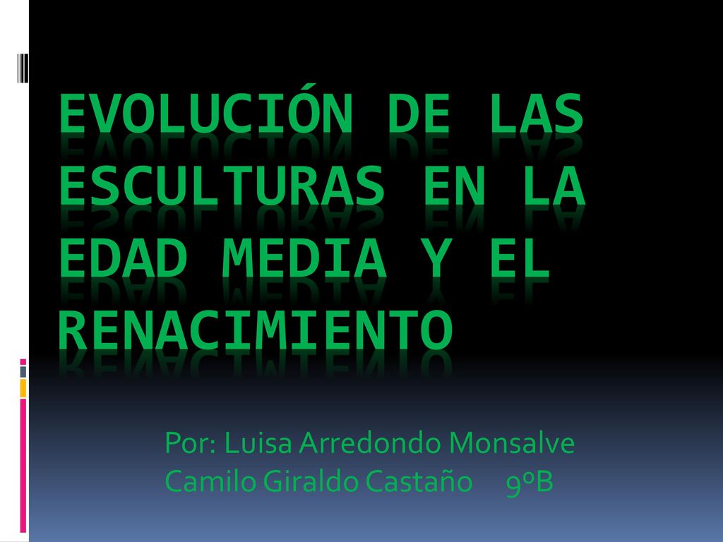 Evolución de las esculturas en la edad media y el renacimiento