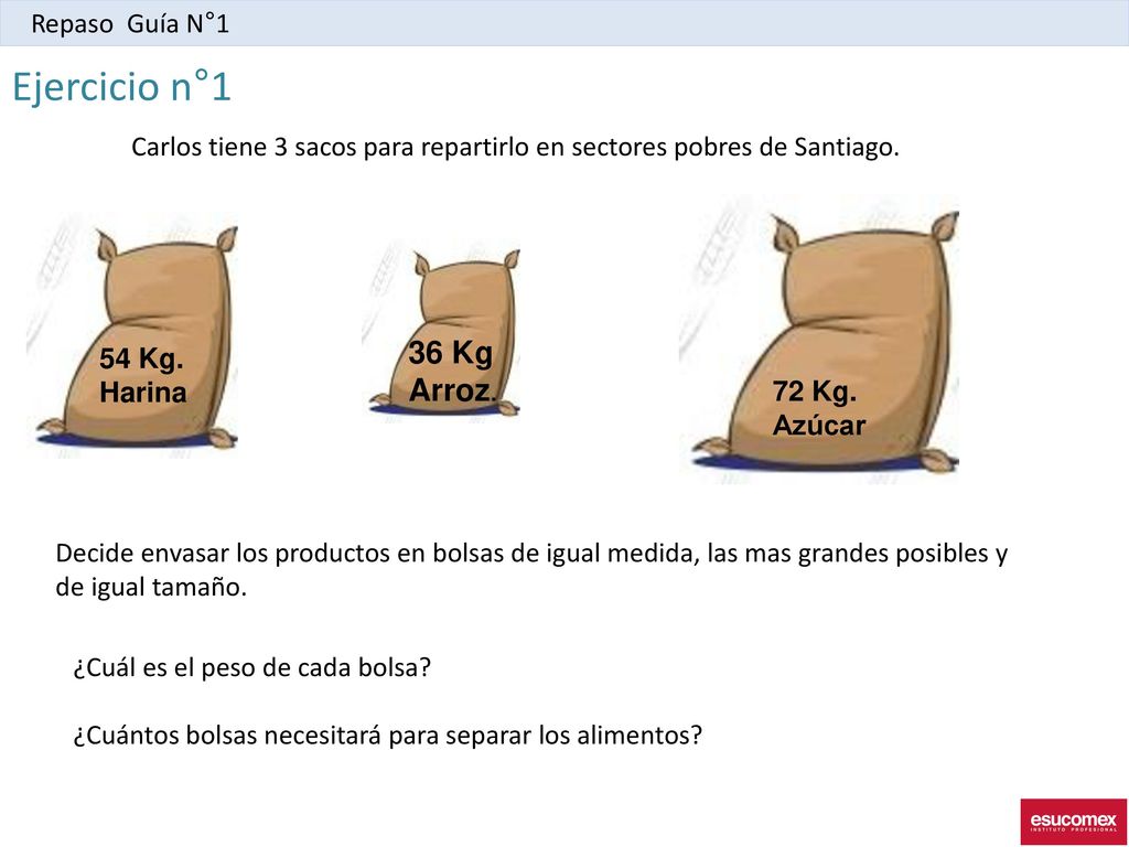 Carlos tiene 3 sacos para repartirlo en sectores pobres de Santiago.