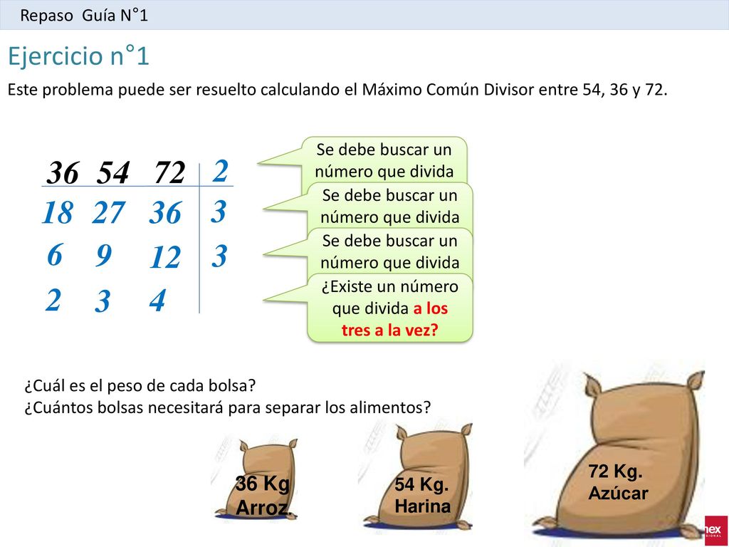 Repaso Guía N°1 Nivelación Matemática (MAT 100) Primer Semestre Sede. Ejercicio n°1.