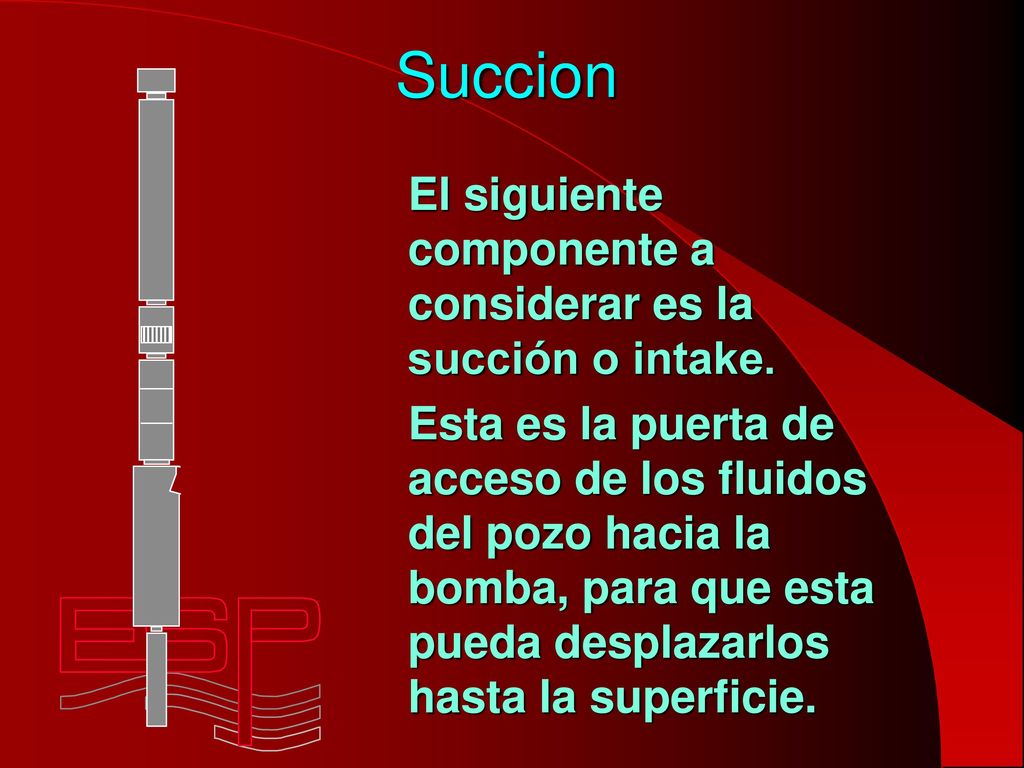 Succion El siguiente componente a considerar es la succión o intake.