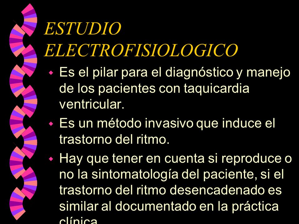 ESTUDIO ELECTROFISIOLOGICO
