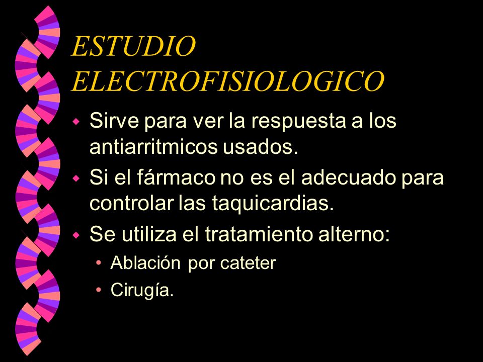 ESTUDIO ELECTROFISIOLOGICO