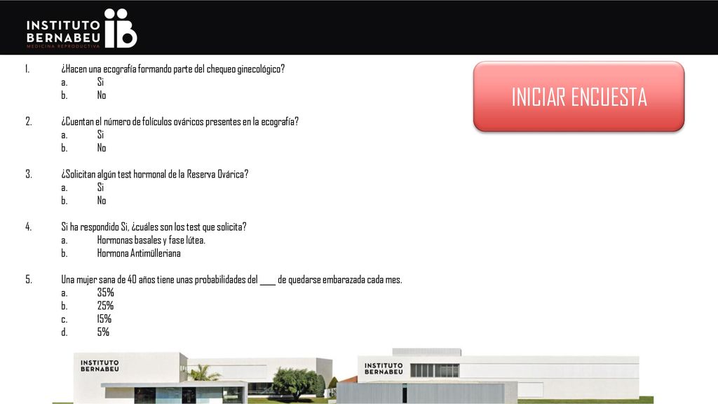 1. ¿Hacen una ecografía formando parte del chequeo ginecológico