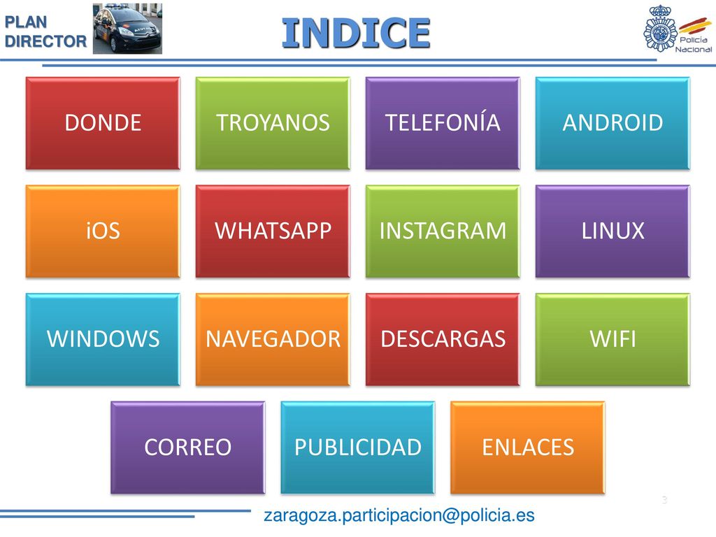 INDICE DONDE TROYANOS TELEFONÍA ANDROID iOS WHATSAPP INSTAGRAM LINUX