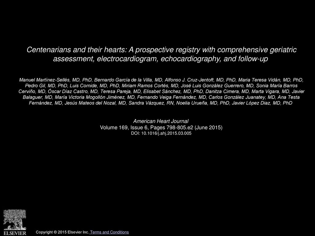 Centenarians and their hearts: A prospective registry with comprehensive geriatric assessment, electrocardiogram, echocardiography, and follow-up