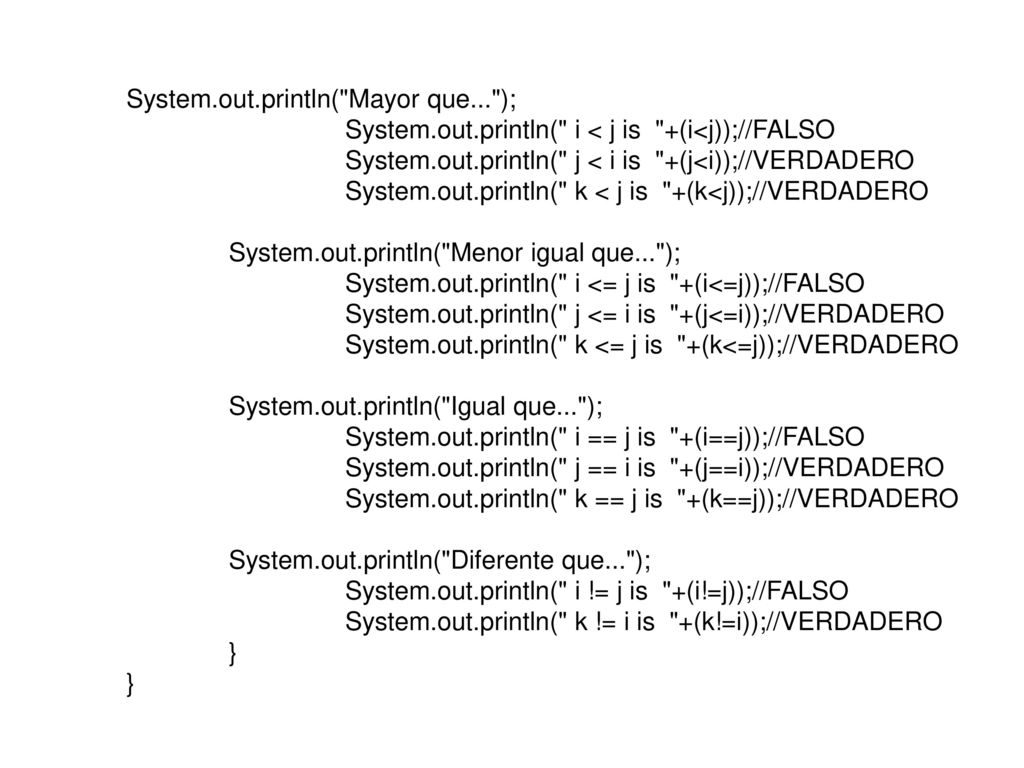 public class Ejer05 { public static void main(String Argumentos[]) int i = 37; int j = 42; int k = 42;