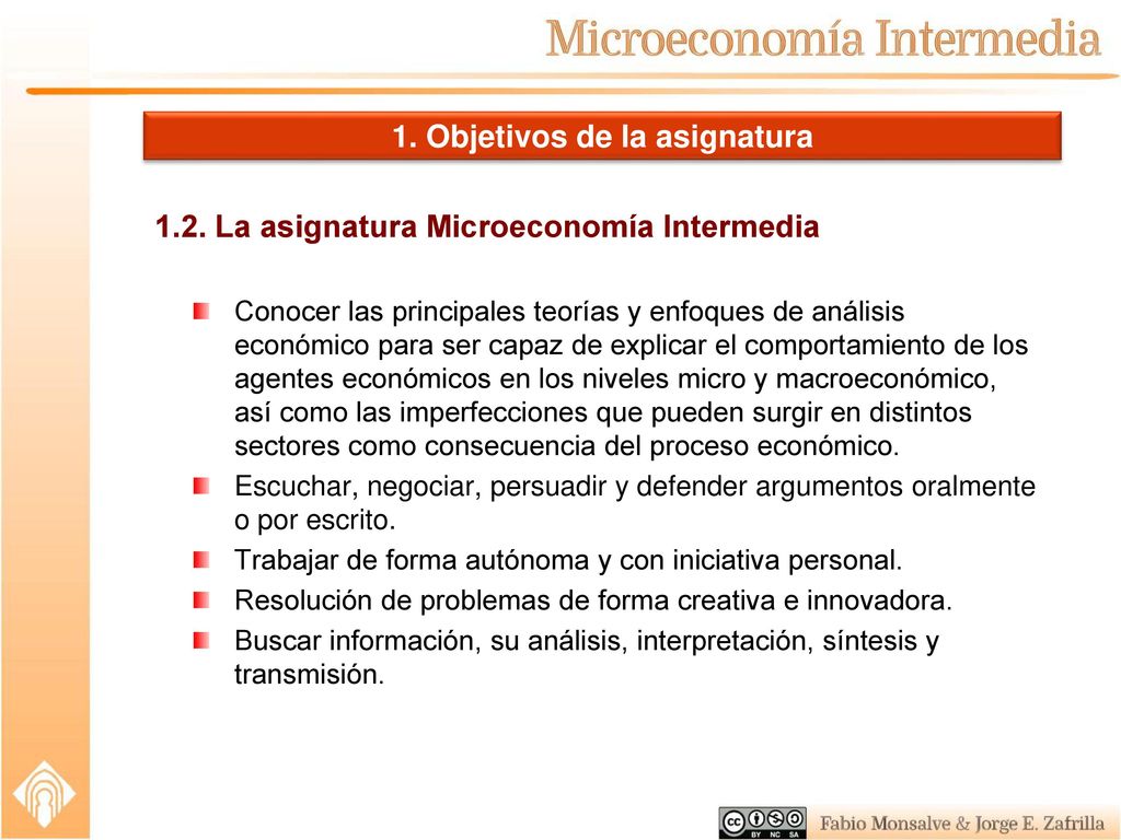 1.2. La asignatura Microeconomía Intermedia