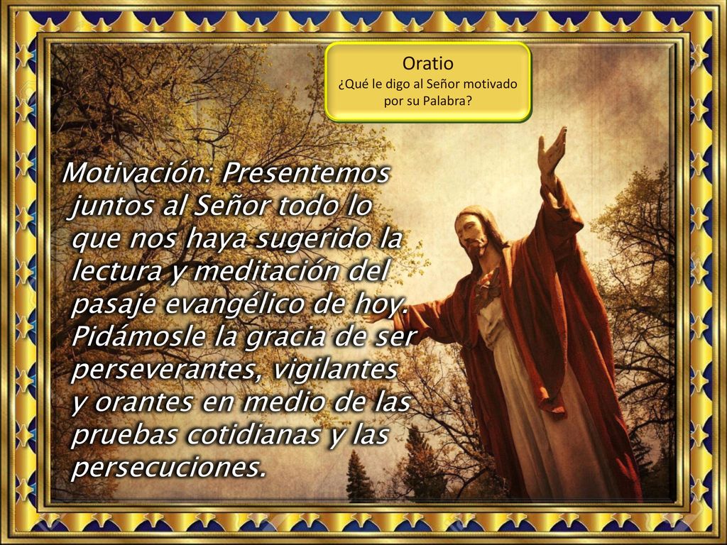¿Qué le digo al Señor motivado por su Palabra