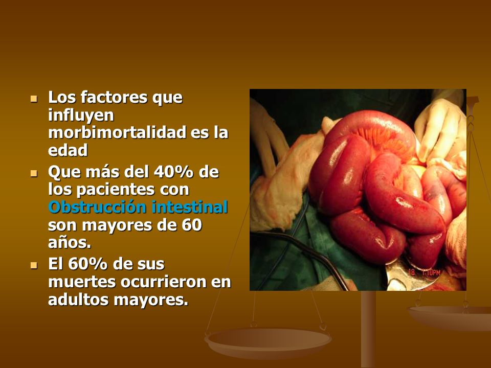 Los factores que influyen morbimortalidad es la edad
