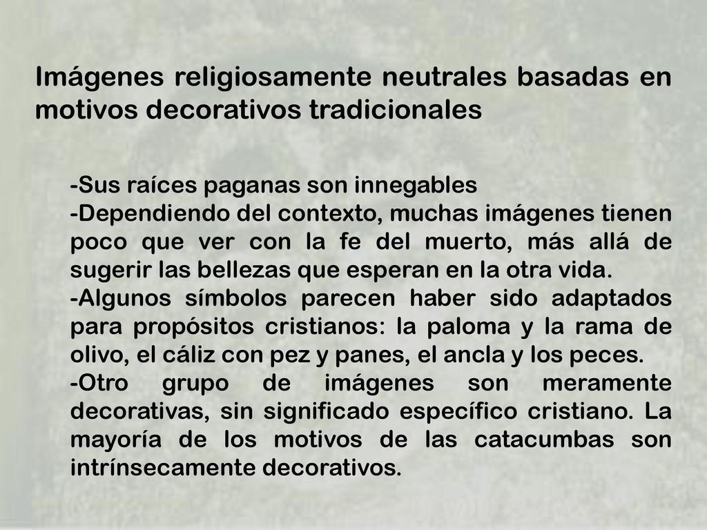 Imágenes religiosamente neutrales basadas en motivos decorativos tradicionales