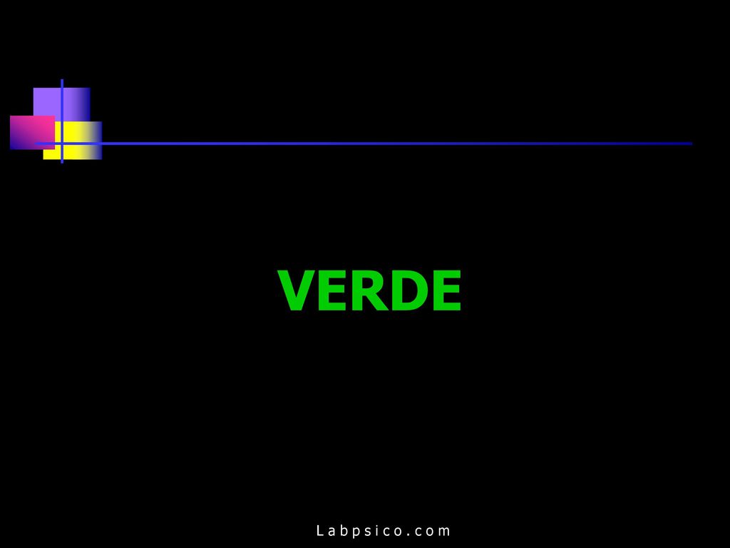 VERDE L a b p s i c o . c o m