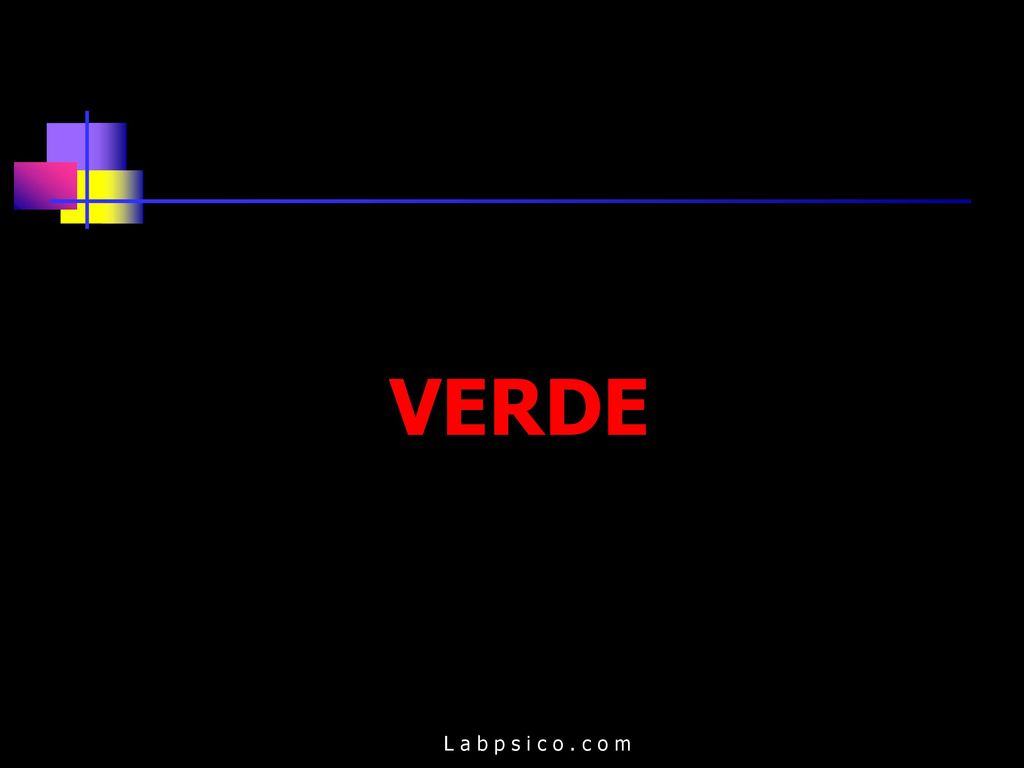 VERDE L a b p s i c o . c o m
