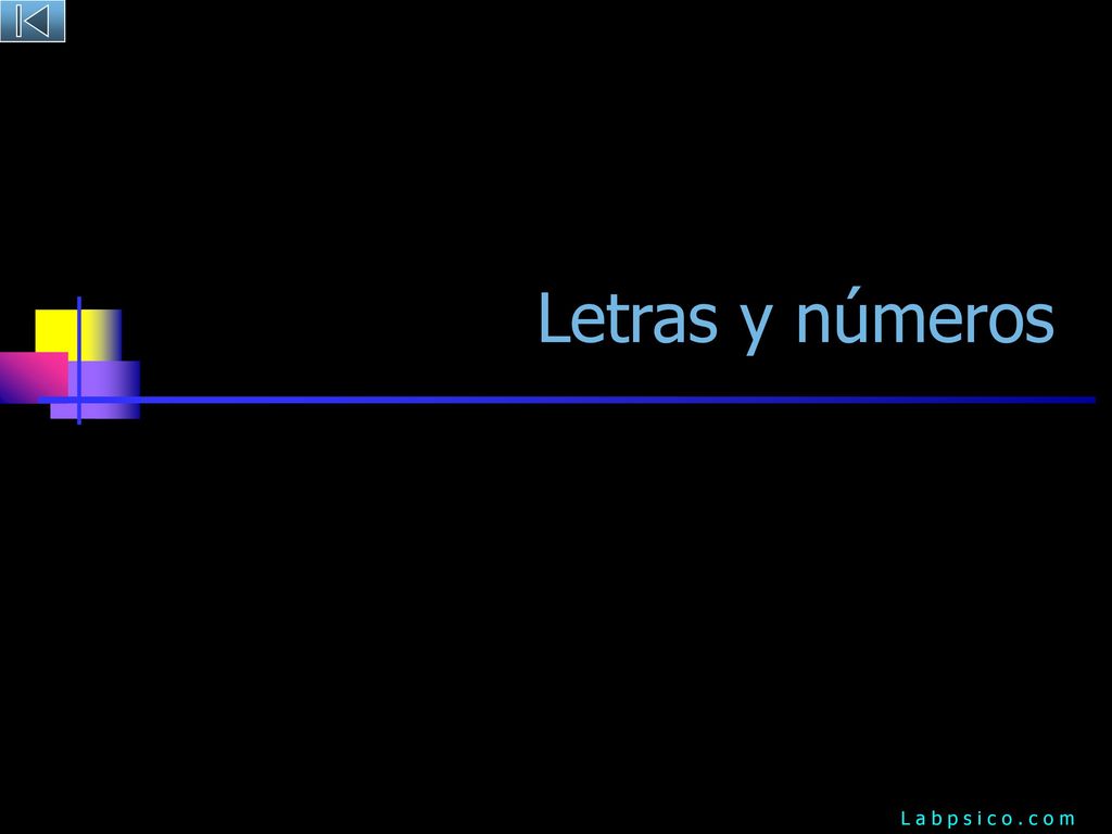 Letras y números L a b p s i c o . c o m
