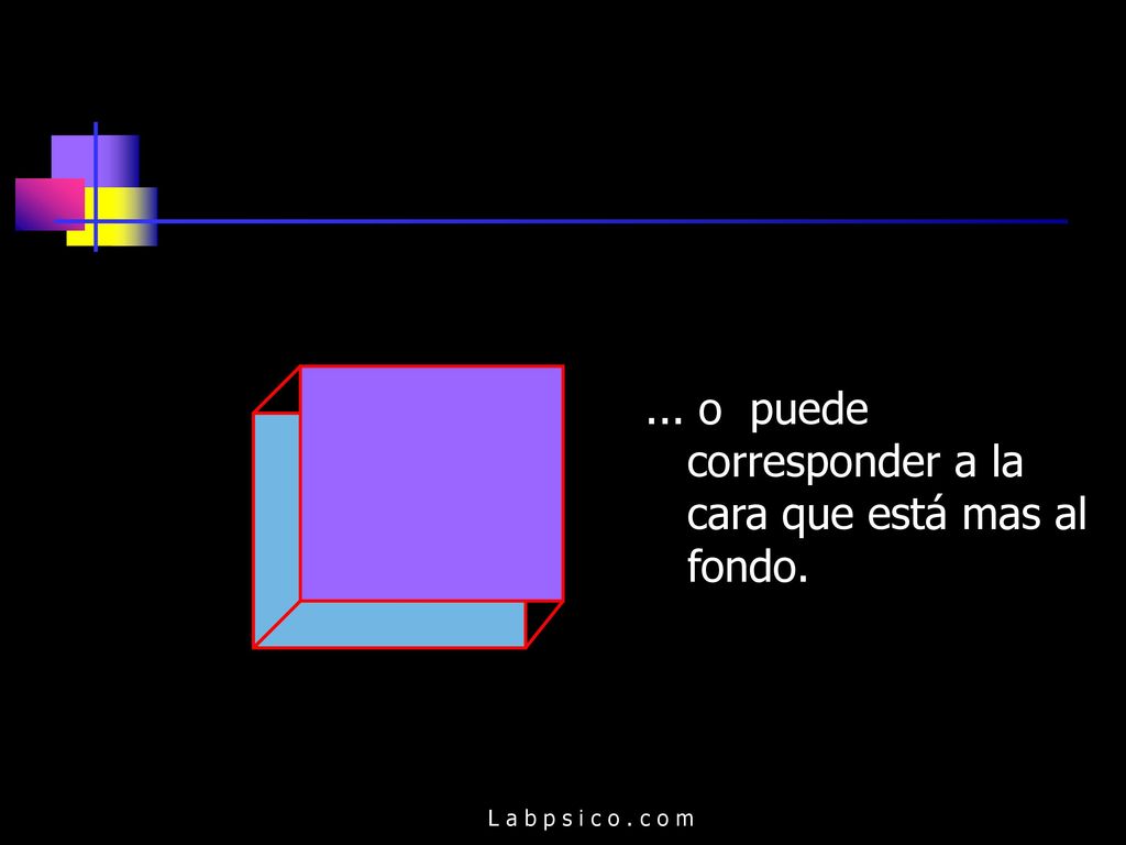 ... o puede corresponder a la cara que está mas al fondo.