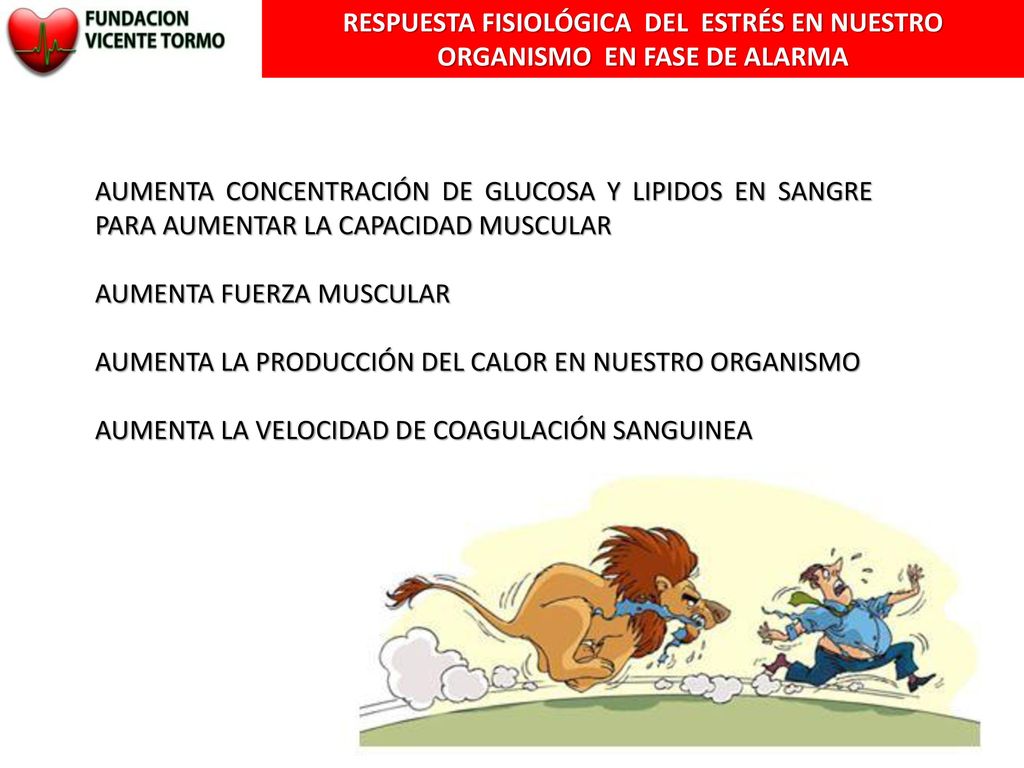 RESPUESTA FISIOLÓGICA DEL ESTRÉS EN NUESTRO ORGANISMO EN FASE DE ALARMA