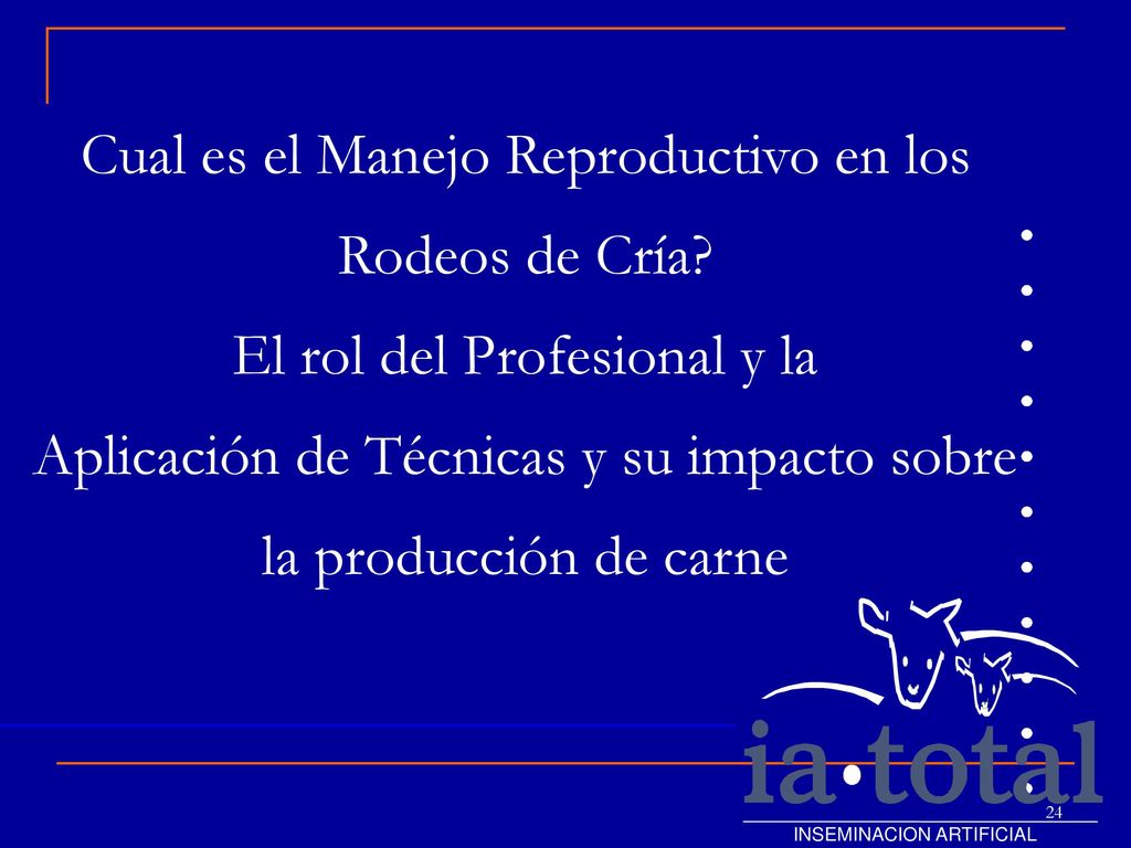 Cual es el Manejo Reproductivo en los Rodeos de Cría
