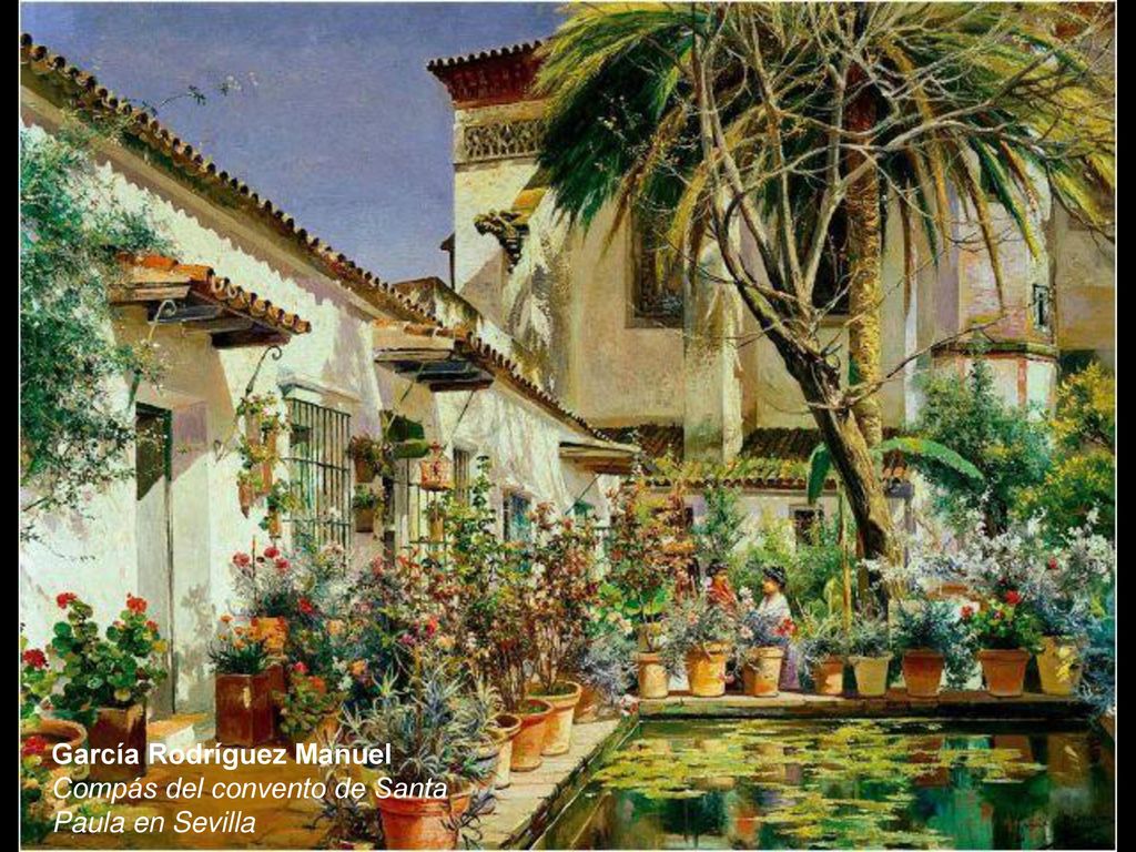 García Rodríguez Manuel Compás del convento de Santa Paula en Sevilla