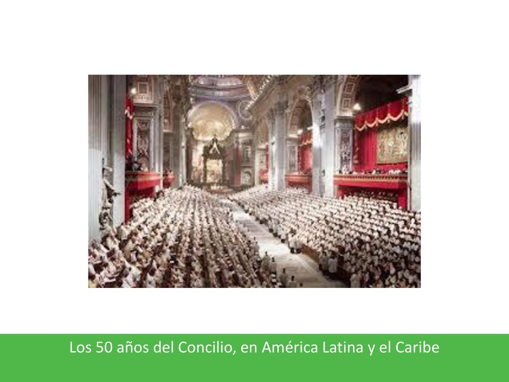 Los 50 años del Concilio, en América Latina y el Caribe