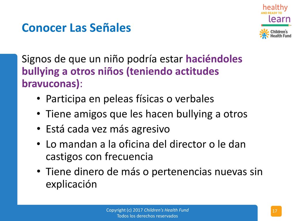 Conocer Las Señales Signos de que un niño podría estar haciéndoles bullying a otros niños (teniendo actitudes bravuconas):