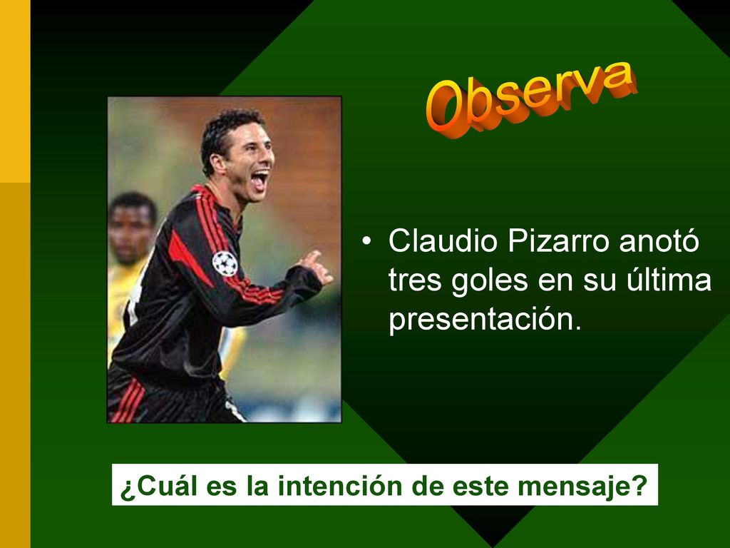 Observa Claudio Pizarro anotó tres goles en su última presentación.
