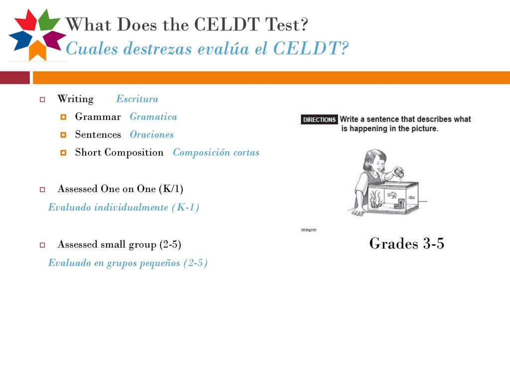 What Does the CELDT Test Cuales destrezas evalúa el CELDT