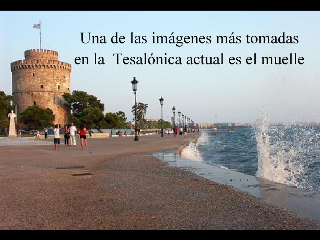 Una de las imágenes más tomadas en la Tesalónica actual es el muelle