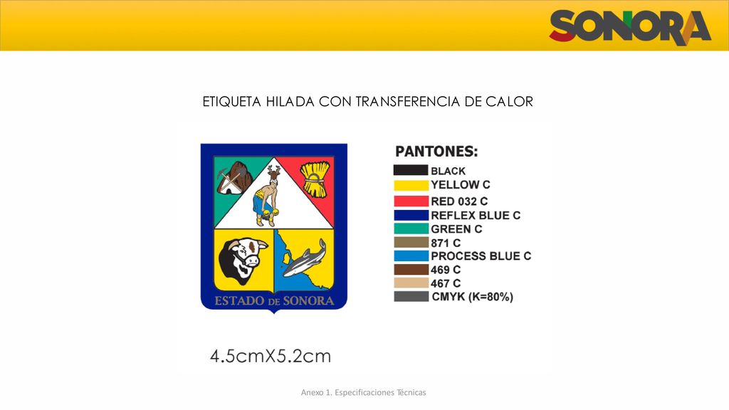 ETIQUETA HILADA CON TRANSFERENCIA DE CALOR