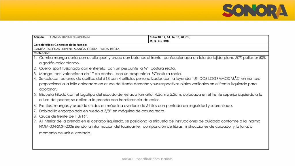 Dobladillo engargolado en ruedo a 3/8 en máquina de cosura recta.