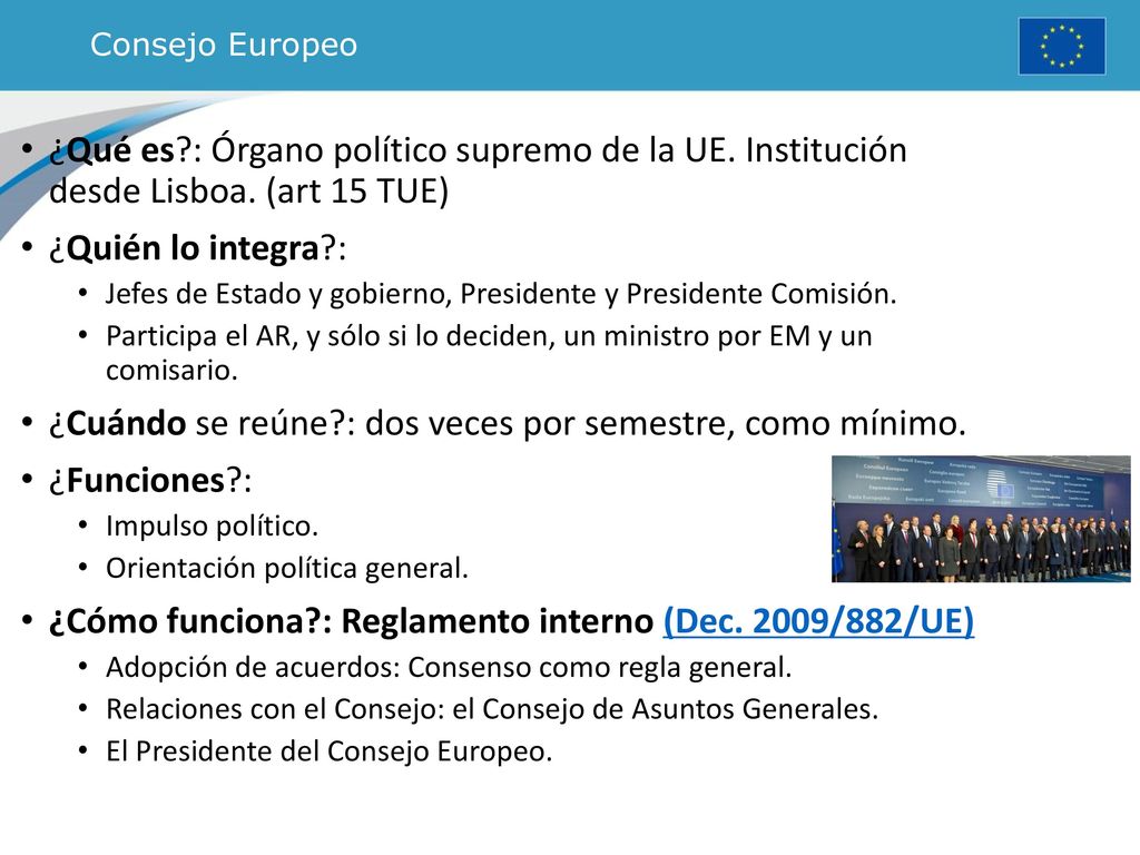 ¿Cuándo se reúne : dos veces por semestre, como mínimo. ¿Funciones :