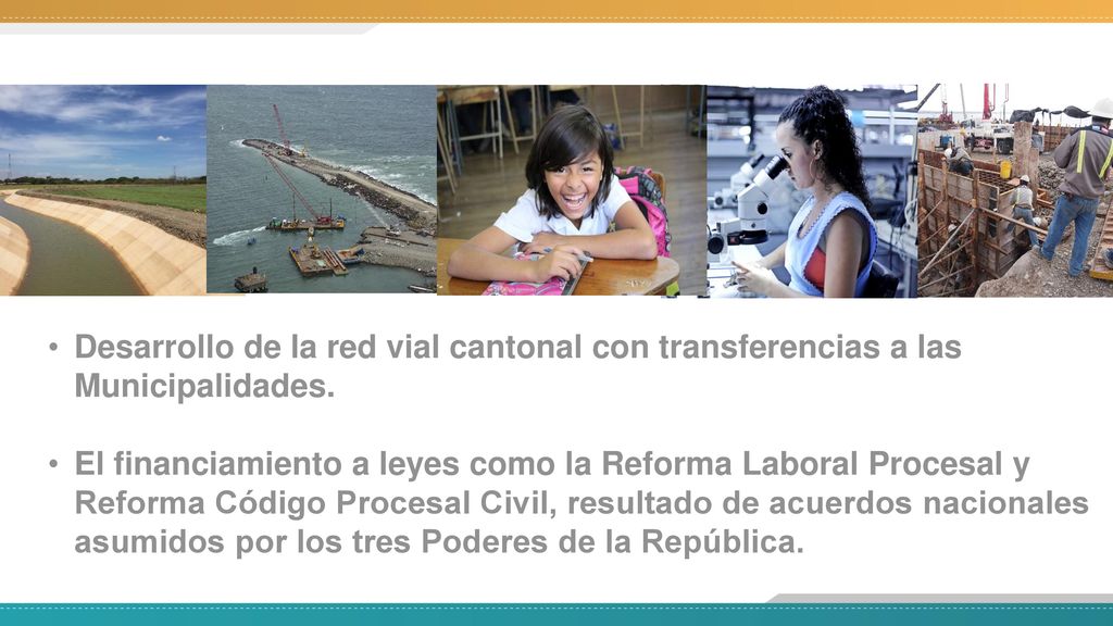 Desarrollo de la red vial cantonal con transferencias a las Municipalidades.