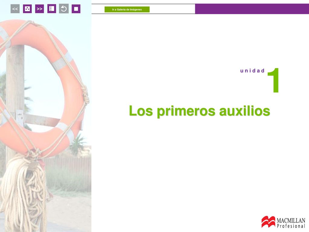 1 u n i d a d Los primeros auxilios