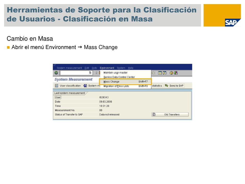 Herramientas de Soporte para la Clasificación de Usuarios - Clasificación en Masa