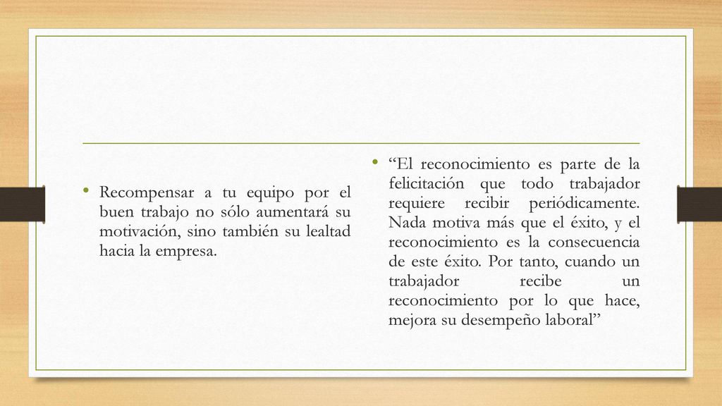 Recompensar a tu equipo por el buen trabajo no sólo aumentará su motivación, sino también su lealtad hacia la empresa.