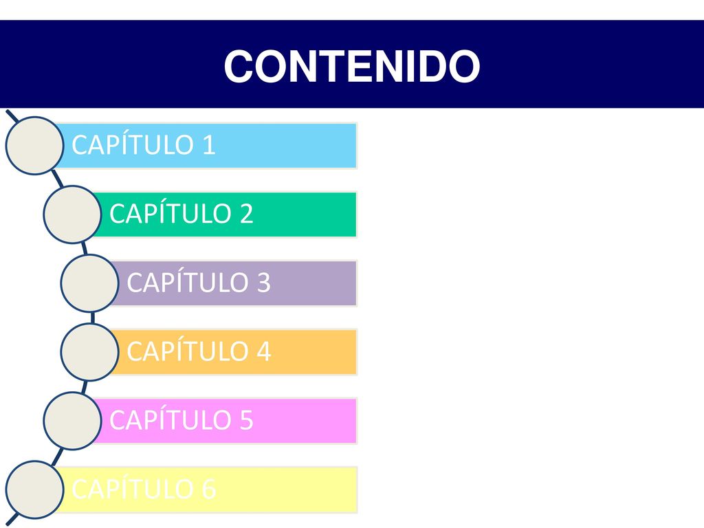 CONTENIDO CAPÍTULO 1 CAPÍTULO 2 CAPÍTULO 3 CAPÍTULO 4 CAPÍTULO 5