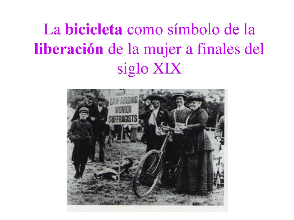 La bicicleta como símbolo de la liberación de la mujer a finales del siglo XIX