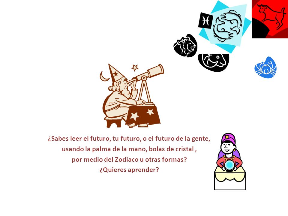 ¿Sabes leer el futuro, tu futuro, o el futuro de la gente,