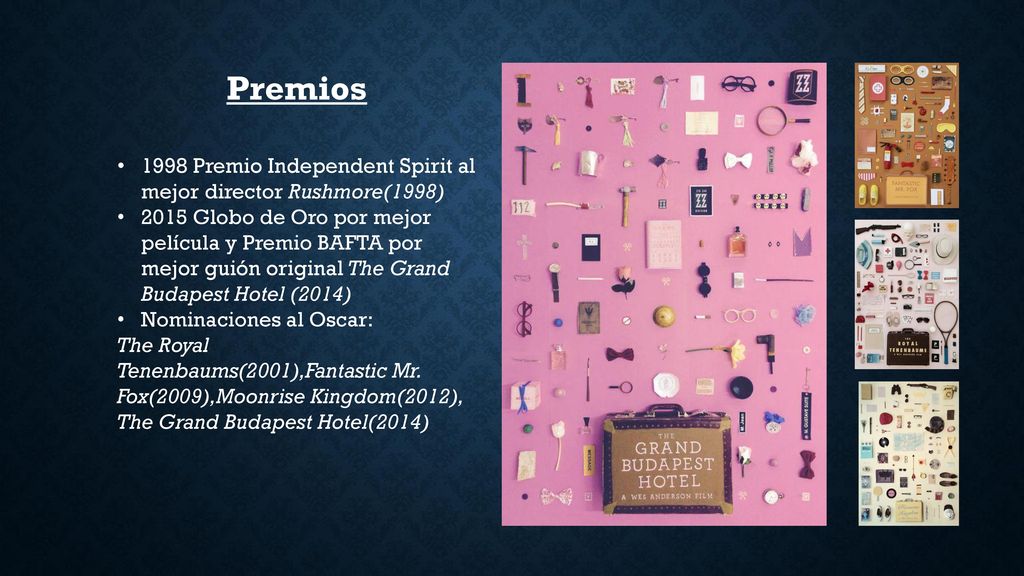 Premios 1998 Premio Independent Spirit al mejor director Rushmore(1998)