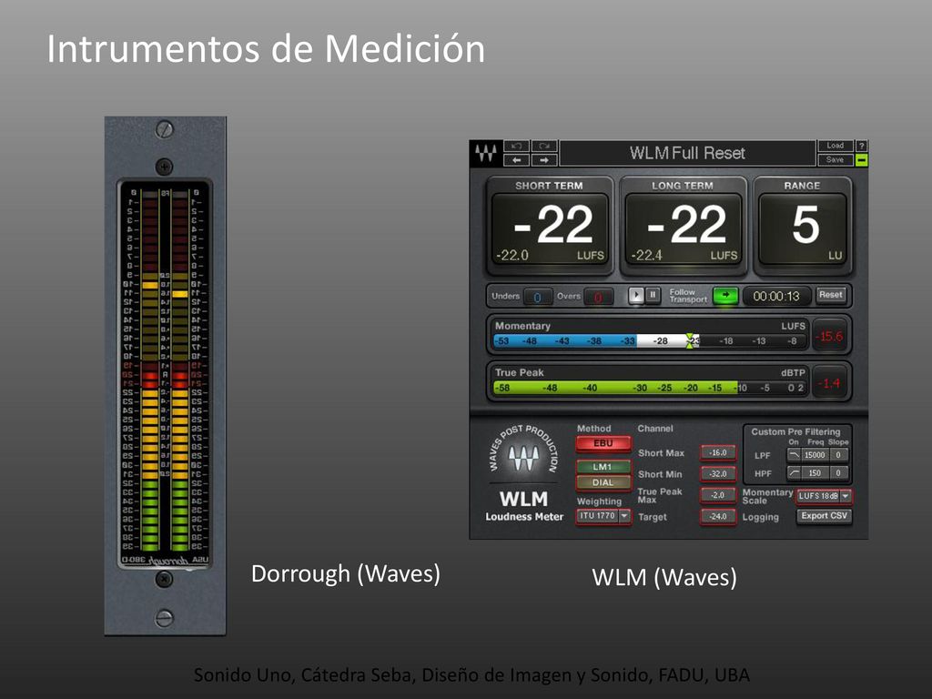 Sonido Uno, Cátedra Seba, Diseño de Imagen y Sonido, FADU, UBA