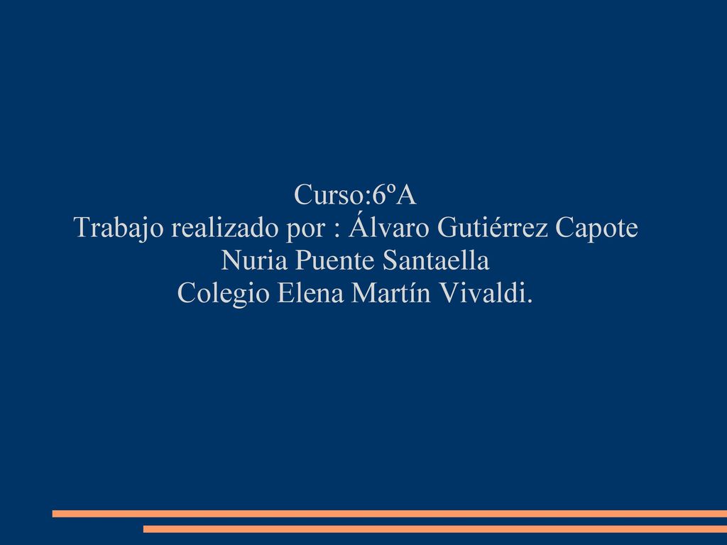 Trabajo realizado por : Álvaro Gutiérrez Capote Nuria Puente Santaella