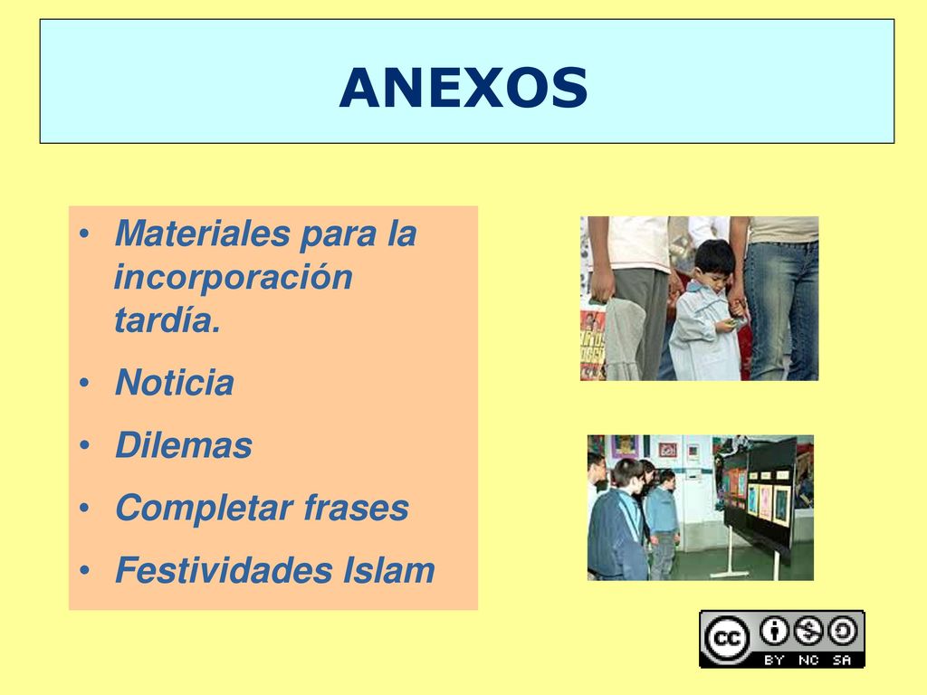ANEXOS Materiales para la incorporación tardía. Noticia Dilemas