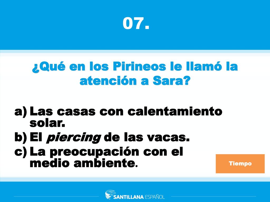 ¿Qué en los Pirineos le llamó la atención a Sara