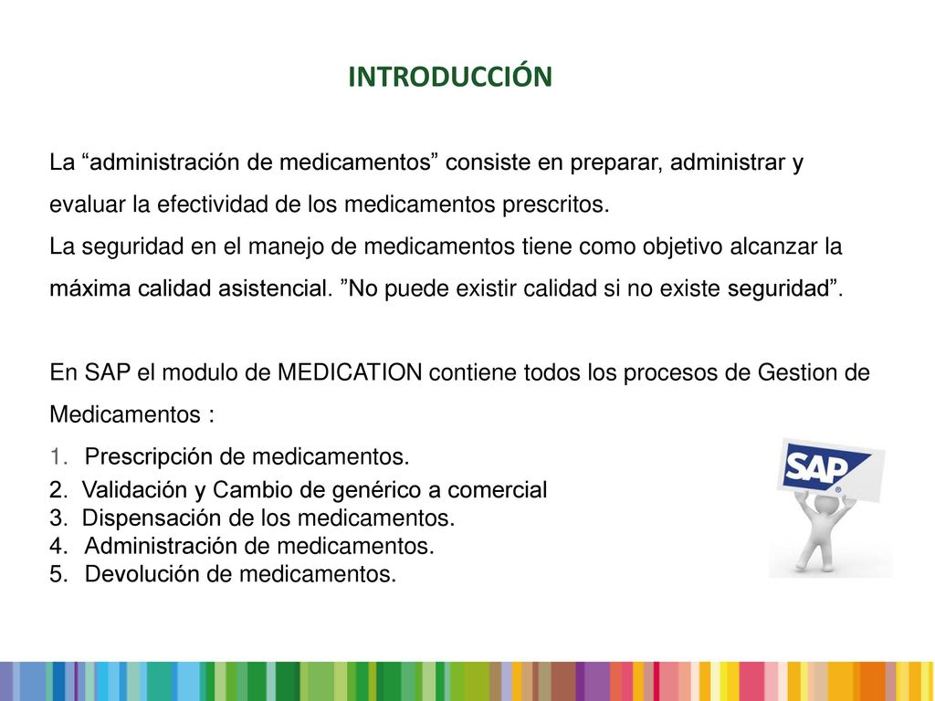 INTRODUCCIÓN La administración de medicamentos consiste en preparar, administrar y evaluar la efectividad de los medicamentos prescritos.