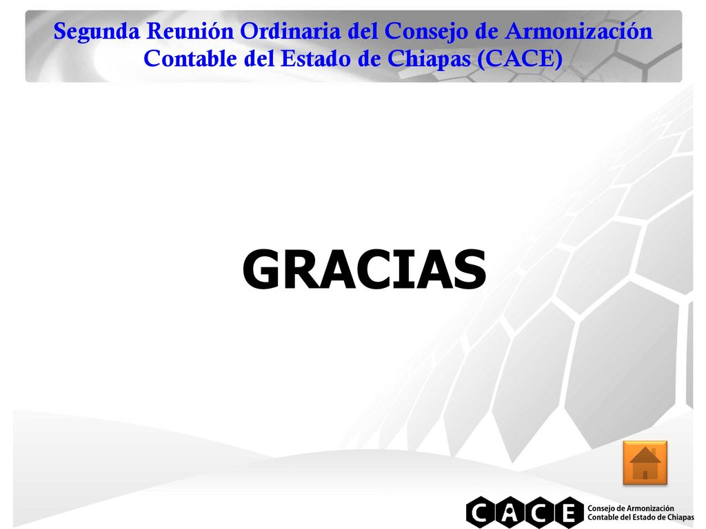 Segunda Reunión Ordinaria del Consejo de Armonización Contable del Estado de Chiapas (CACE)