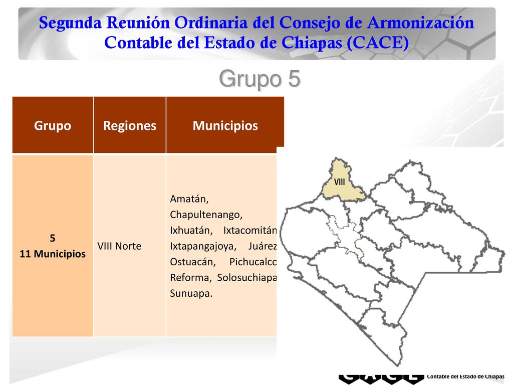 Segunda Reunión Ordinaria del Consejo de Armonización Contable del Estado de Chiapas (CACE)