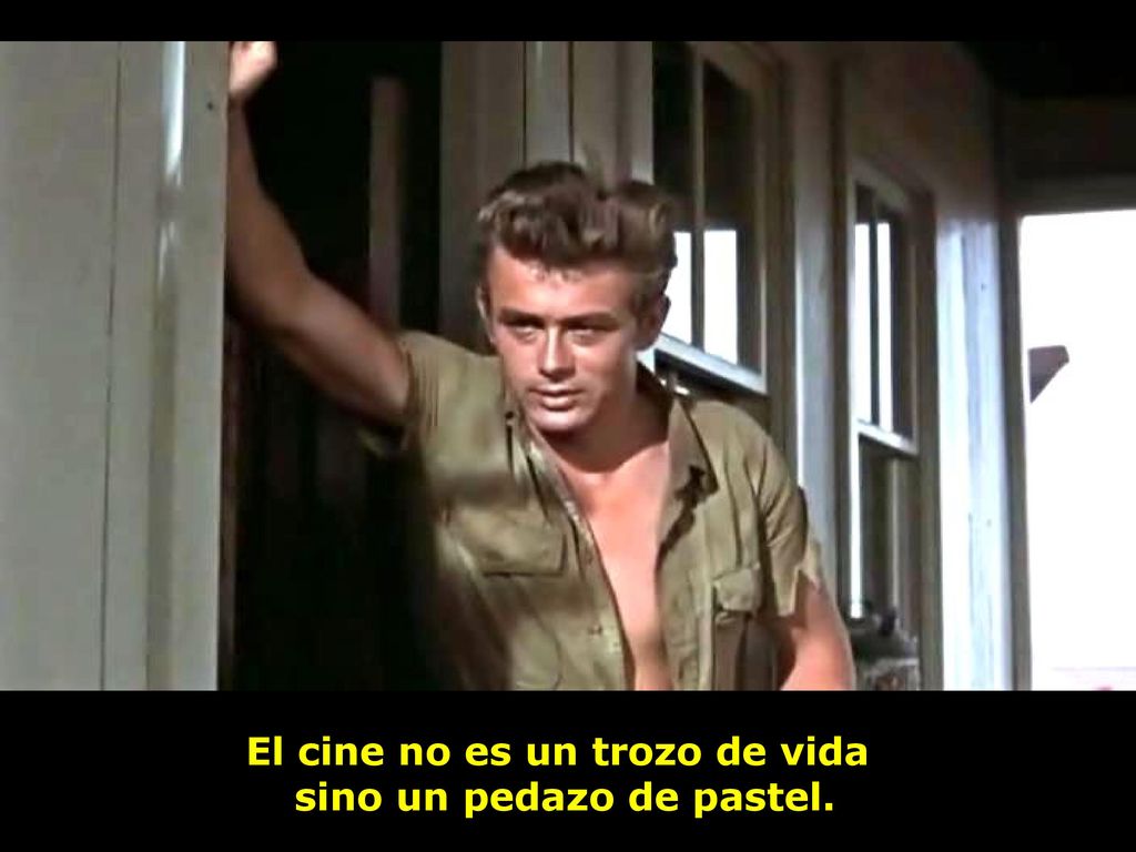 El cine no es un trozo de vida sino un pedazo de pastel.